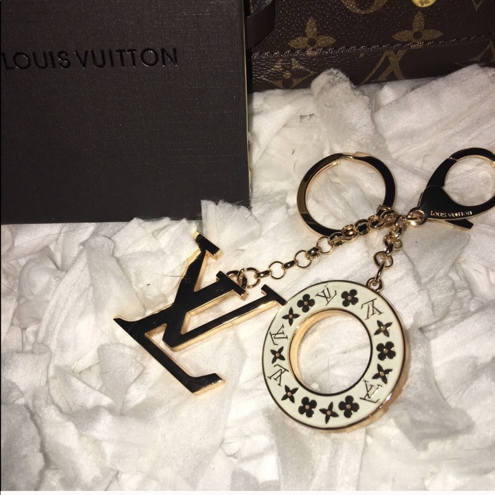 Designer charm key chain